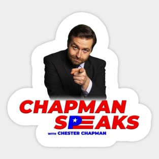 CLASSIC Chapman Speaks Sticker